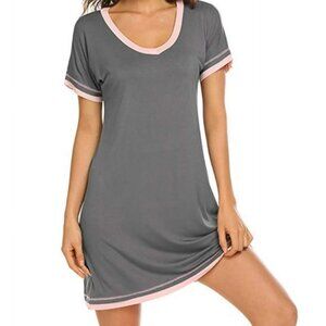 New Woman's lightweight comfort fit, short sleeve night gown, loungewear